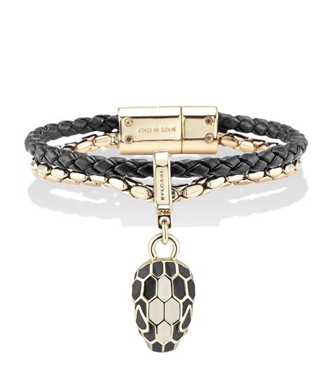 serpenti forever bracelet|bvlgari serpenti forever leather bracelet.